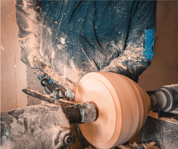 Craft artisan working